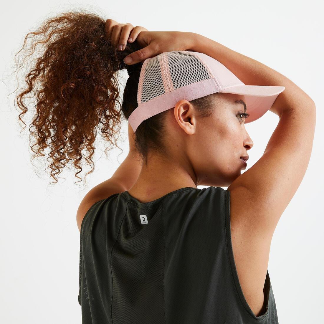 Cardio Fitness Training Cap 500, Desert Rose, No Color, large image number 8