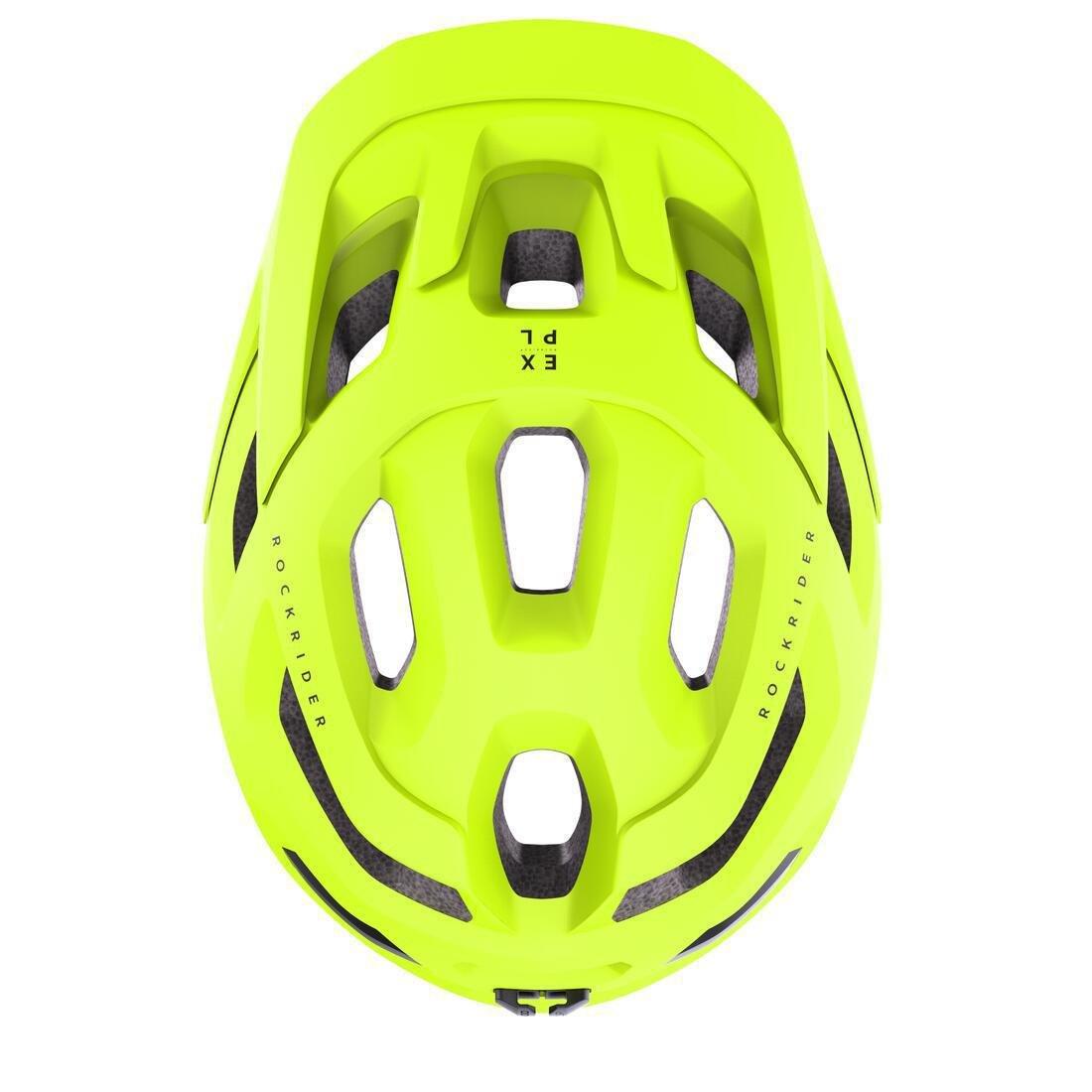 Unisex Mountain Bike Helmet - St 500, Orange, , large image number 4