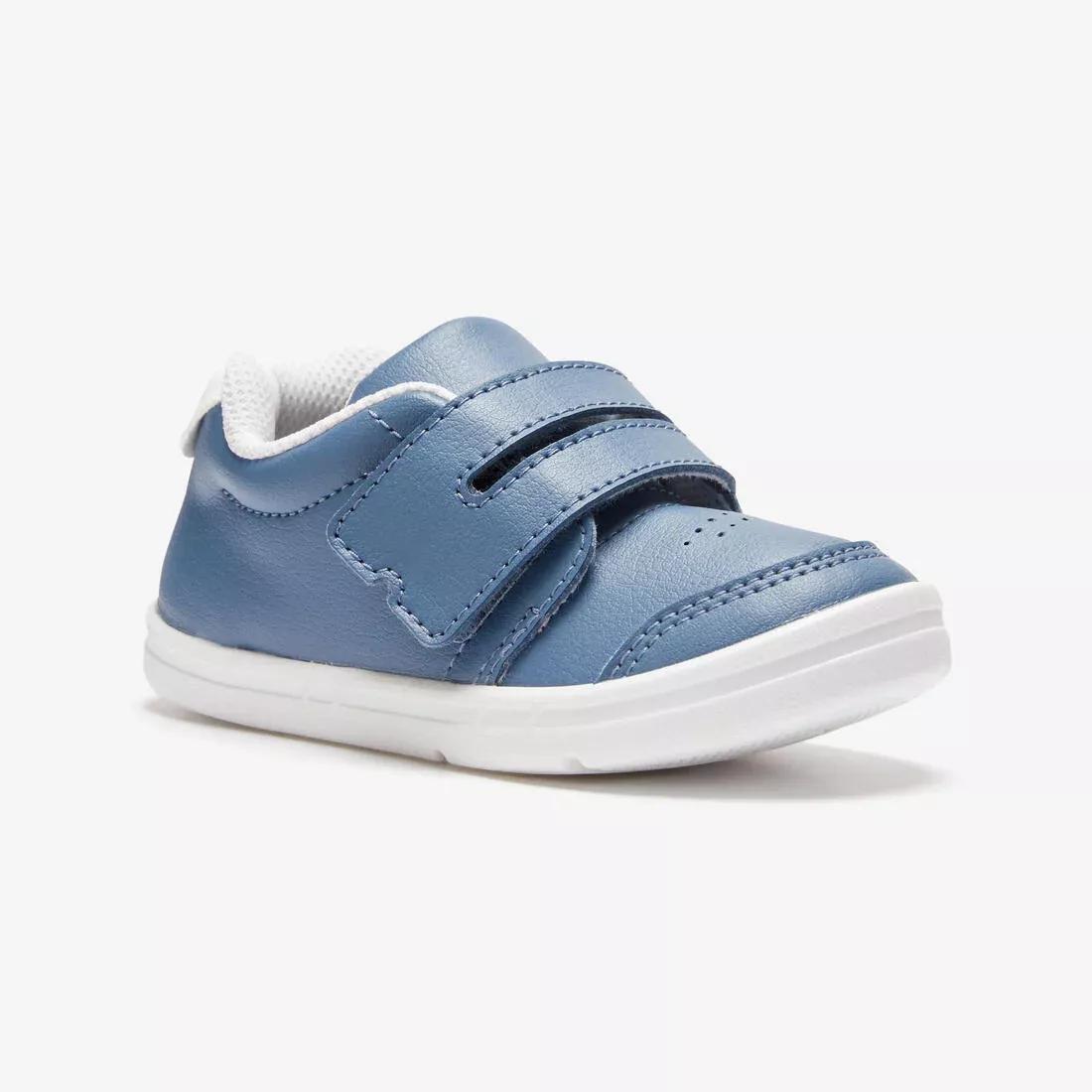 STORM BLUE Kids' Rip-Tab First Step Shoes Size 3.5C to 6.5C I Learn, , medium
