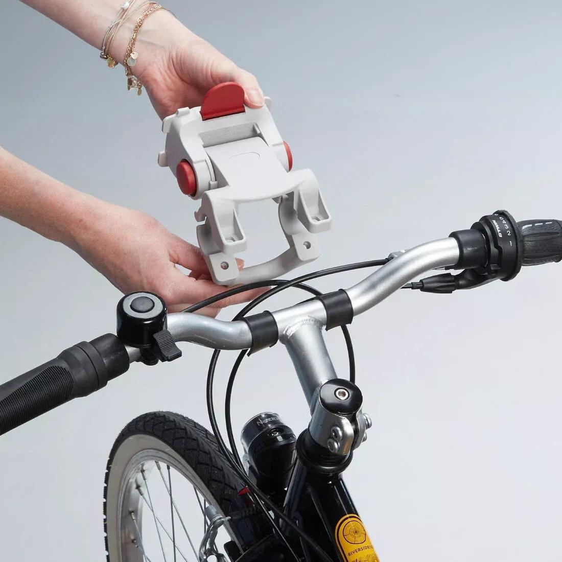 Kids Metal Bike Basket, Grey, No Color, large image number 2