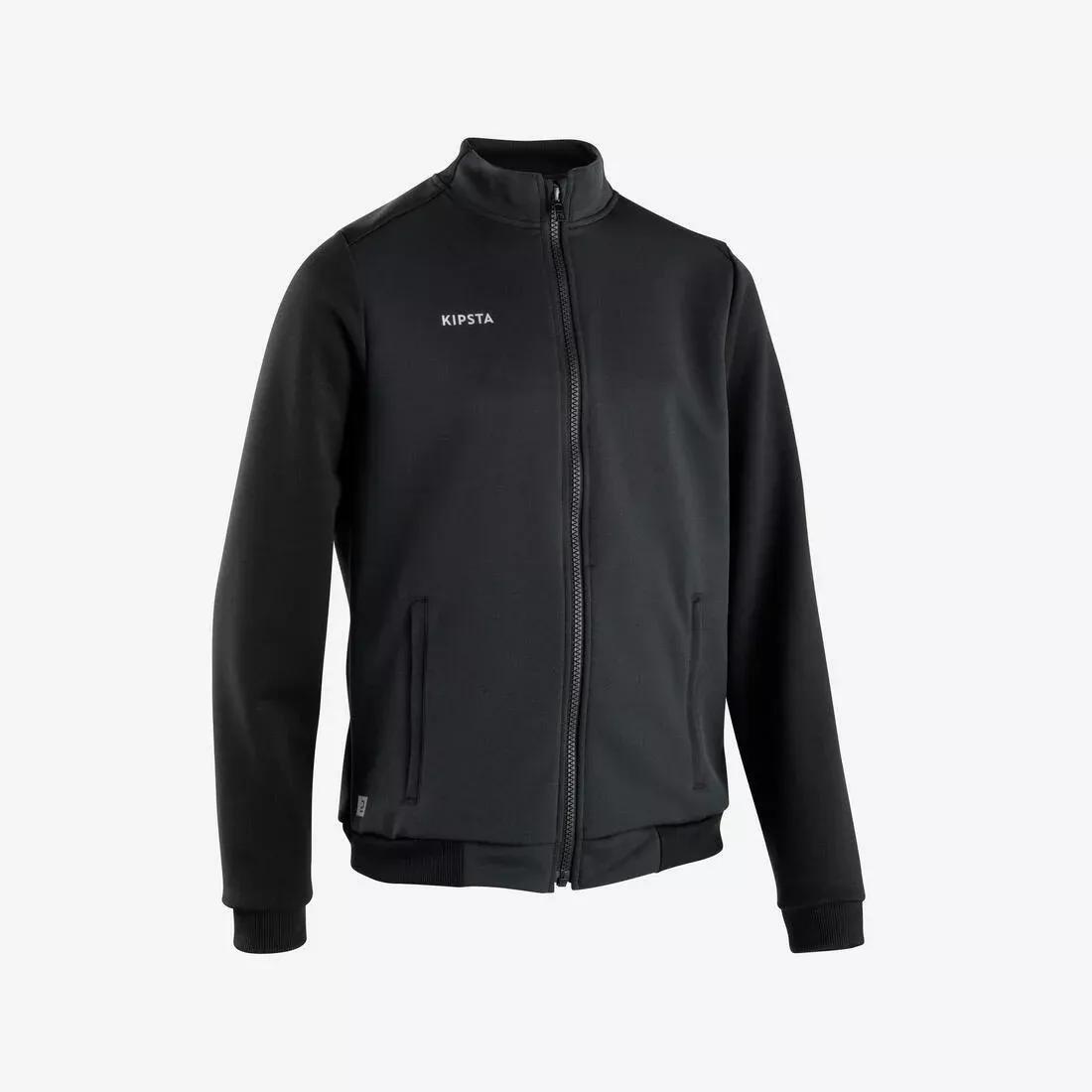 BLACK Kids' Football Training Jacket Essential - Black &, , large image number 0