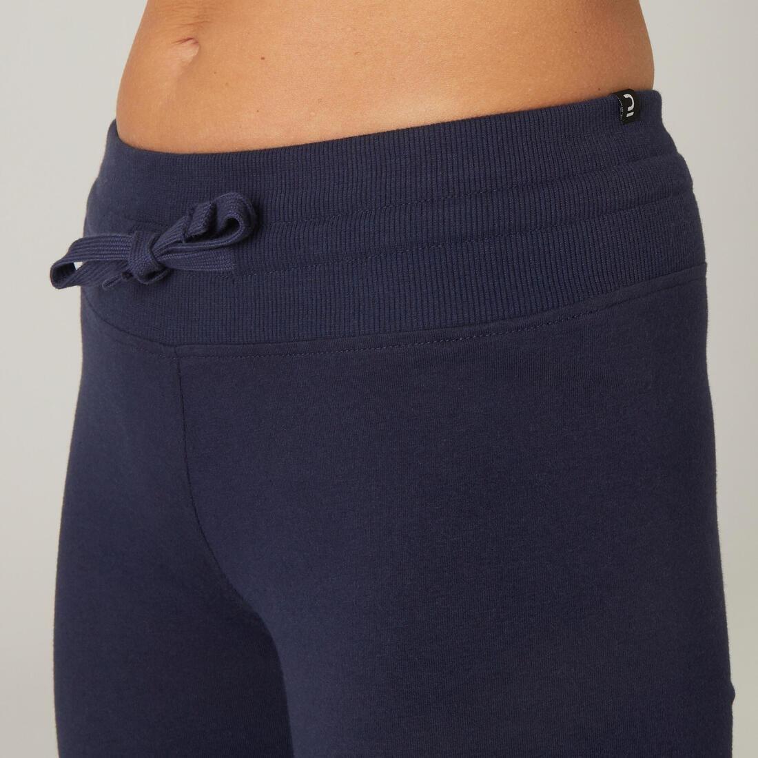 Women Fitness Adjustable Ankle Leggings, Blue, , large image number 11