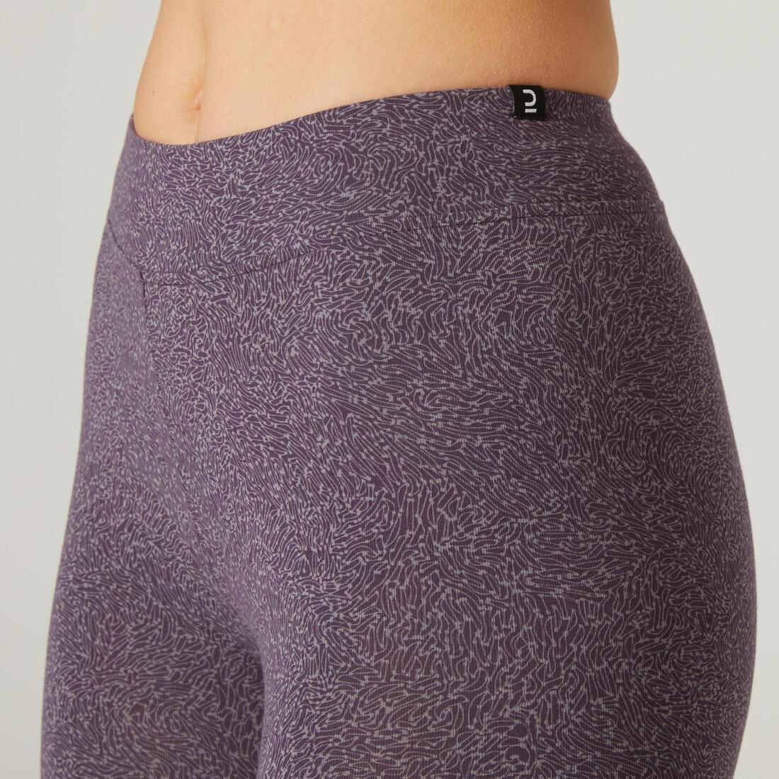 Fitness Cotton Leggings - Fit+, Red, No Color, large image number 12