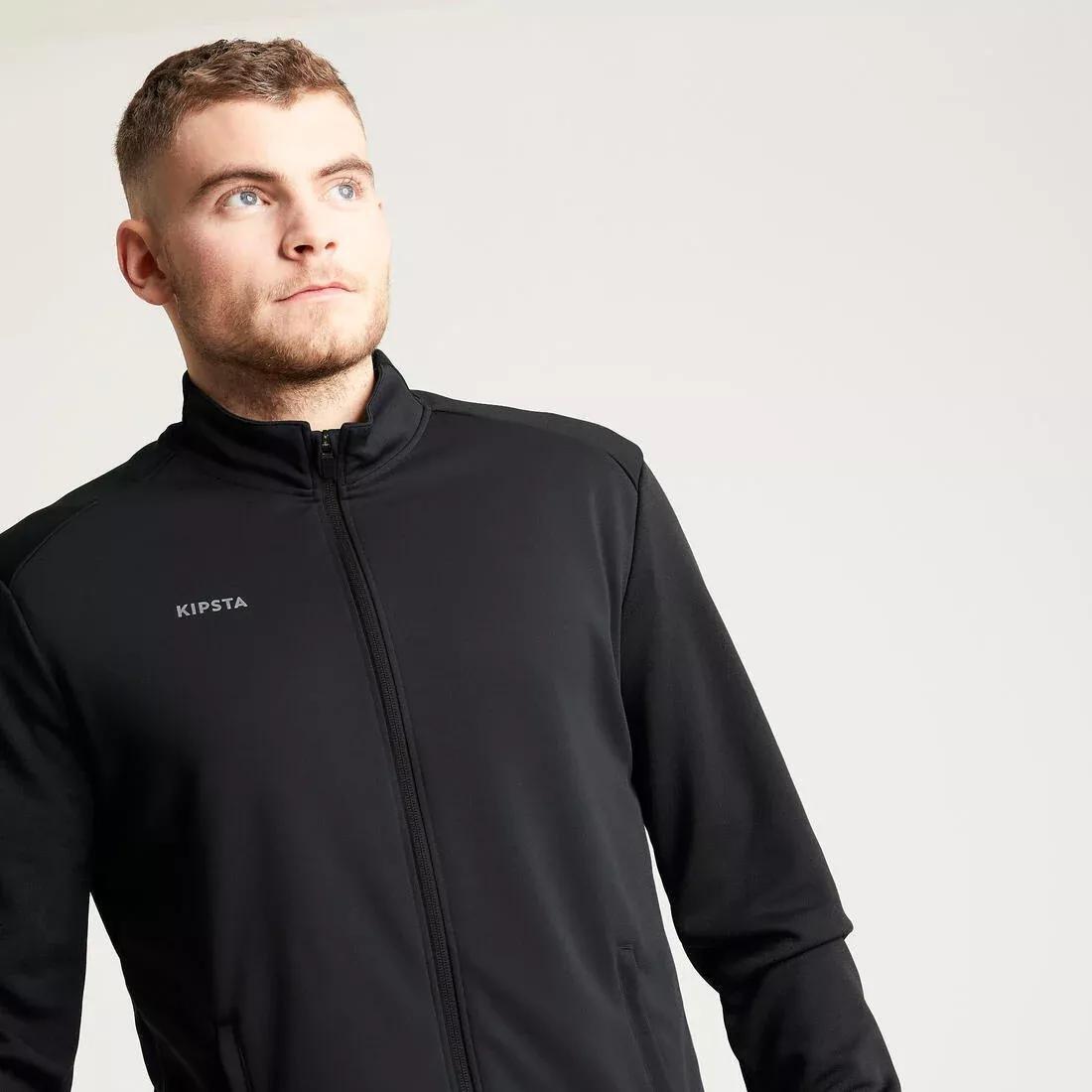 Men Football Training Jacket Essential, Navy, No Color, medium