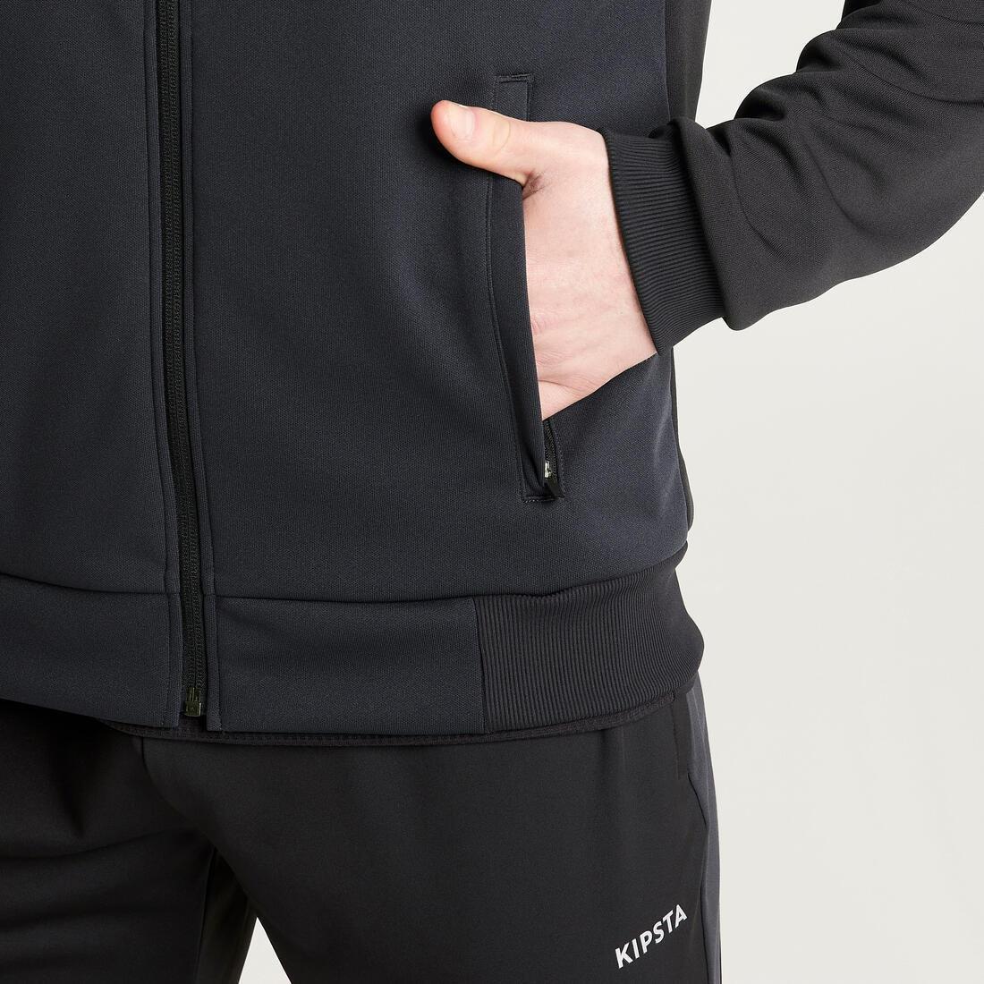 Men Football Training Jacket Essential, Navy, , large image number 2