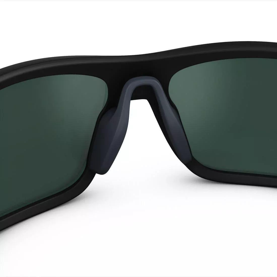 CARBON GREY Adults Hiking Sunglasses - MH580 - Polarising Category 4, No Color, large image number 6