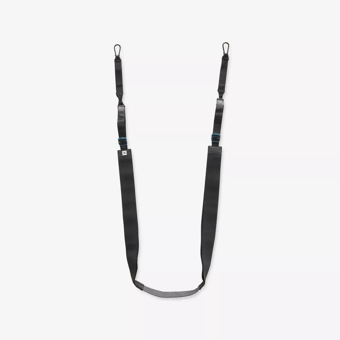 Adjustable Band For Pull-Up Assistance, Black, No Color, medium