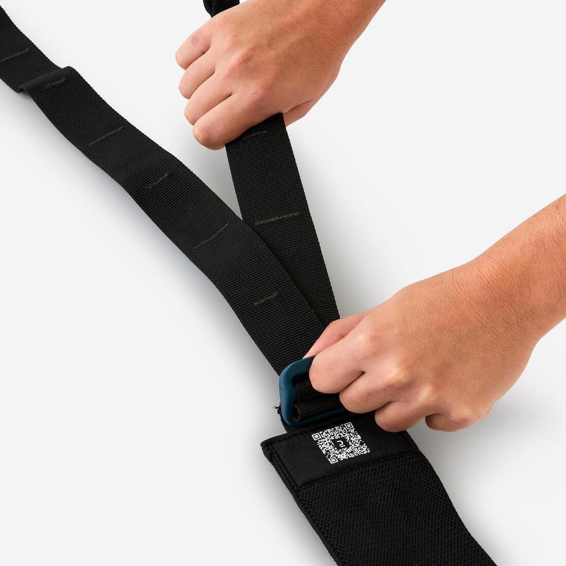 Adjustable Band For Pull-Up Assistance, Black, No Color, large image number 6