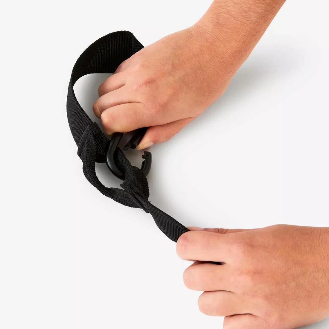 Adjustable Band For Pull-Up Assistance, Black, No Color, large image number 8