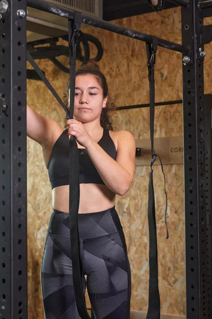 Adjustable Band For Pull-Up Assistance, Black, No Color, large image number 10