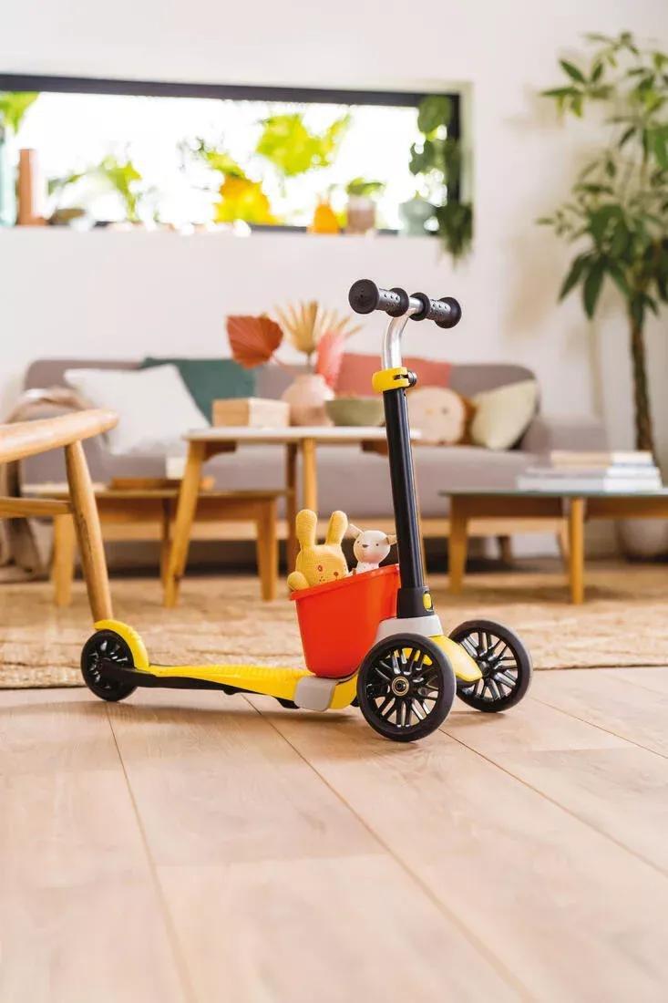 Shell For 3-Wheeled B1 Scooter, Yellow, No Color, large image number 2