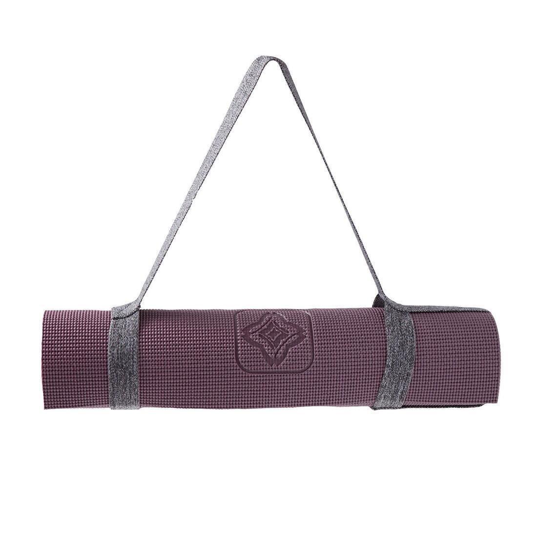 Comfort Yoga Mat, Burgundy, No Color, large image number 8