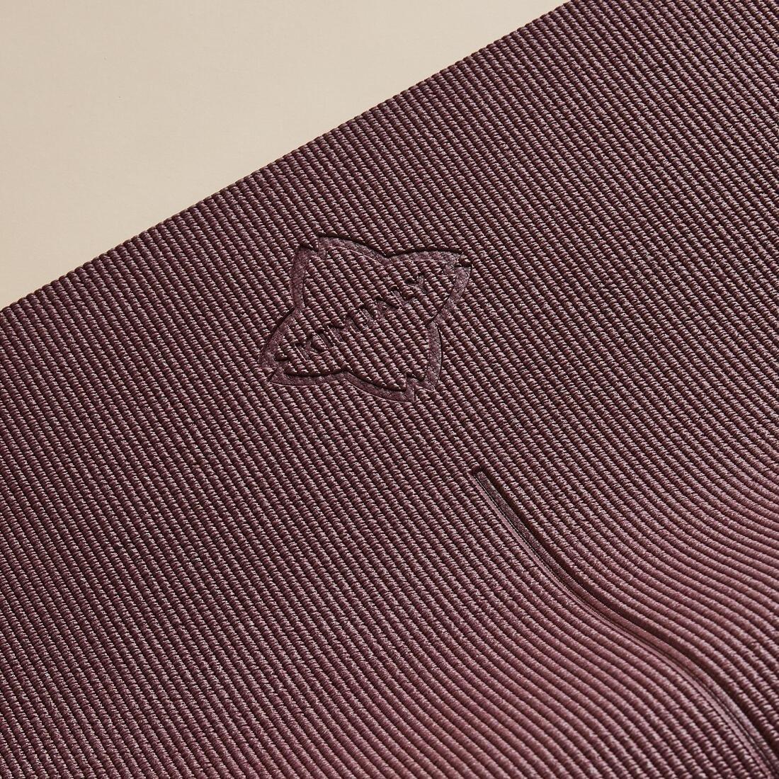 Comfort Yoga Mat, Burgundy, No Color, large image number 12