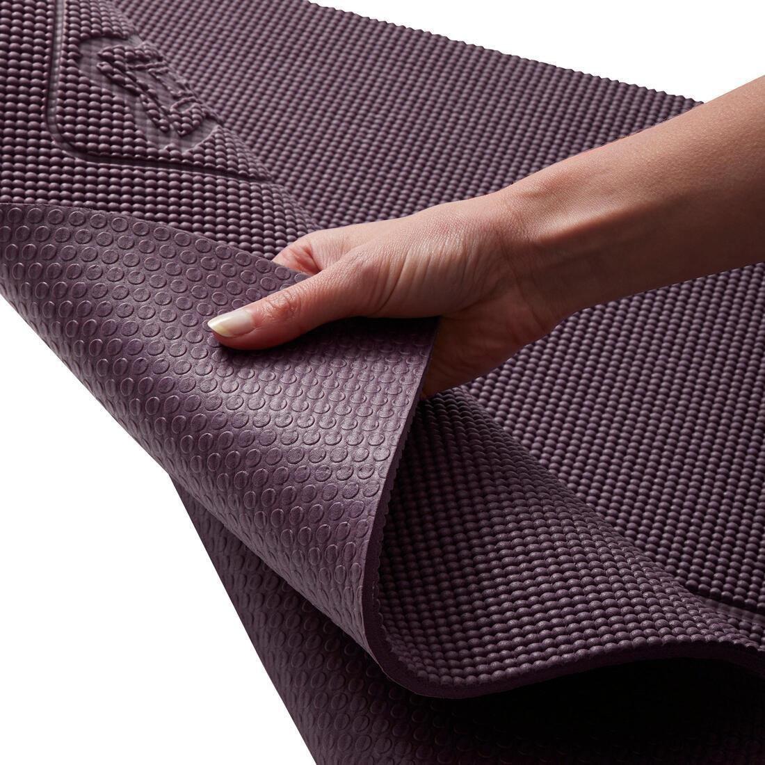 Comfort Yoga Mat, Burgundy, No Color, large image number 13