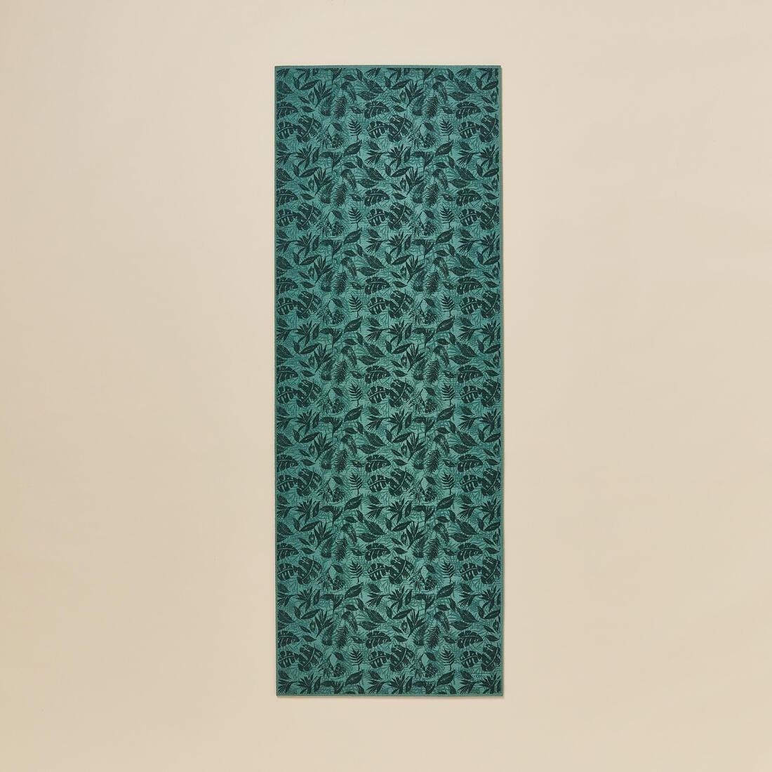 Comfort Yoga Mat, Jungle Green, No Color, large image number 0
