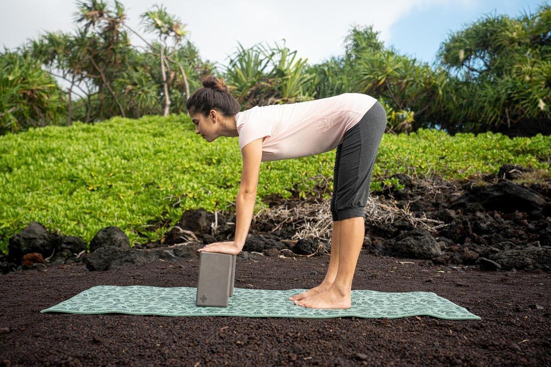 KIMJALY - Comfort Yoga Mat, Jungle Green