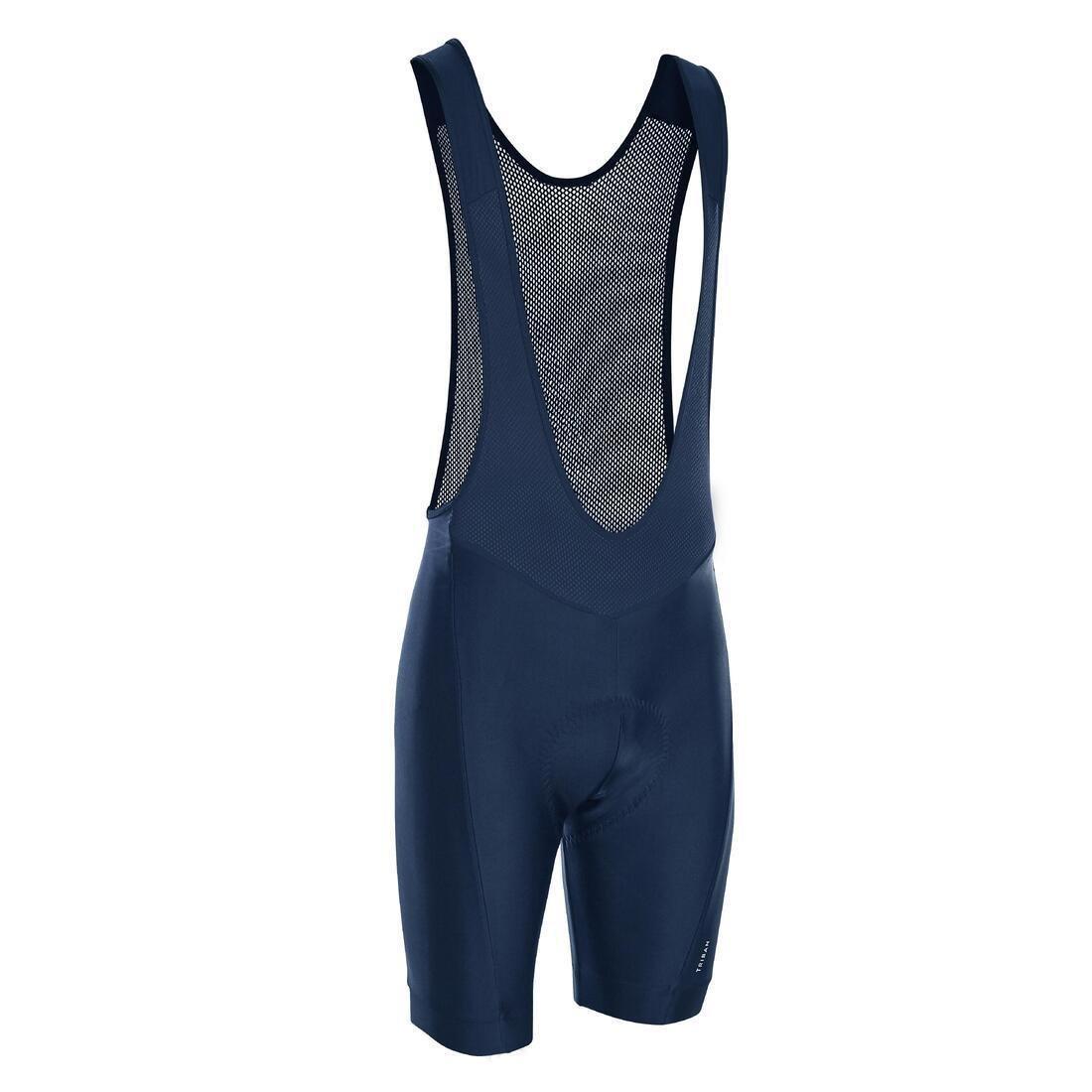 Men Cycling Bib Shorts Rc100, Black, , large image number 10
