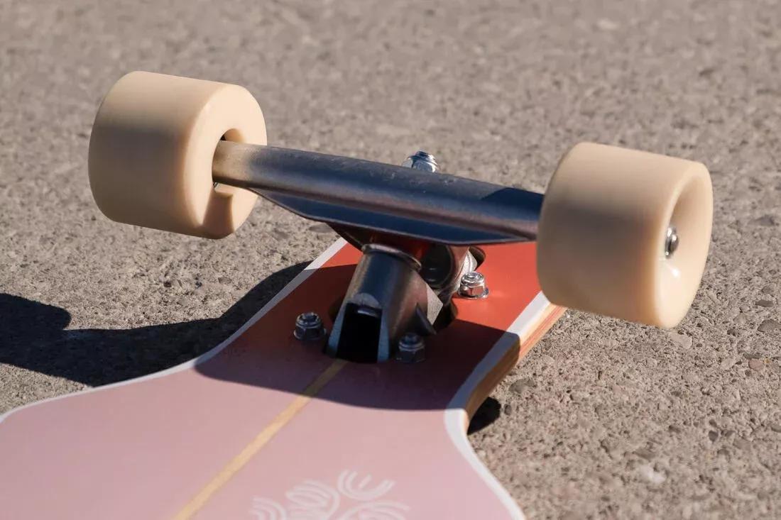 CORAL RED Longboard 100 Drop - Floral, No Color, large image number 6