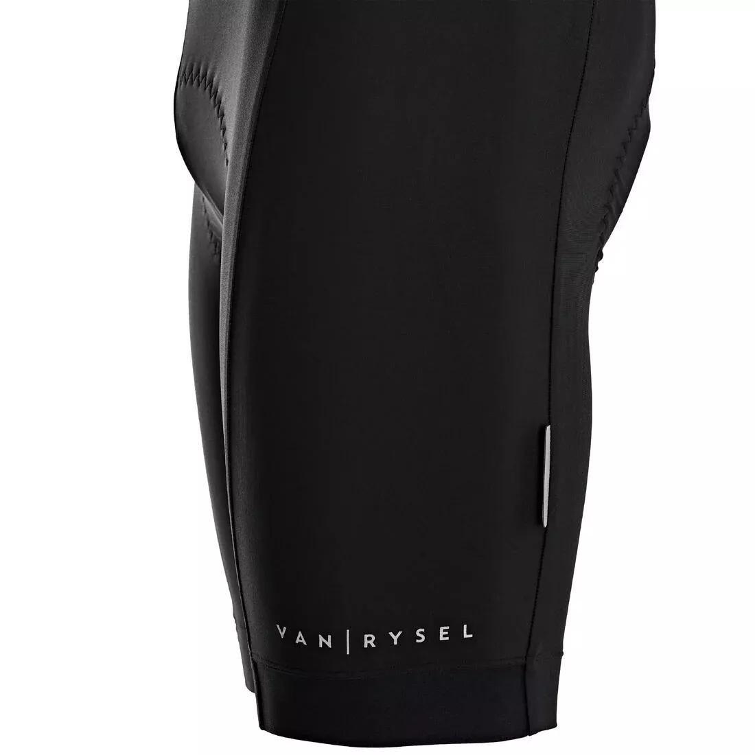 Men Bibless Cycling Shorts Rc100, Black, , large image number 3