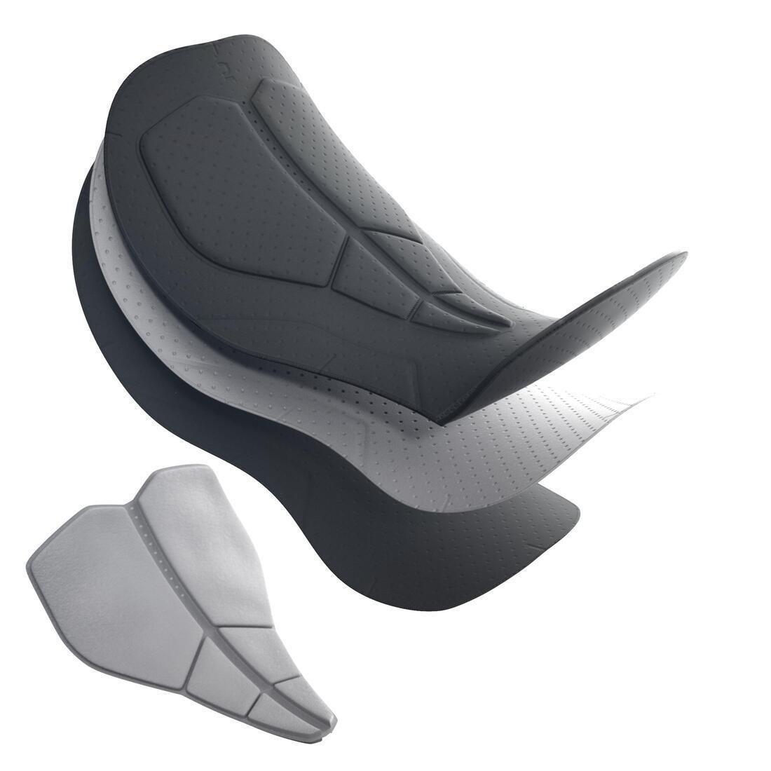 Men Bibless Cycling Shorts Rc100, Black, No Color, large image number 8