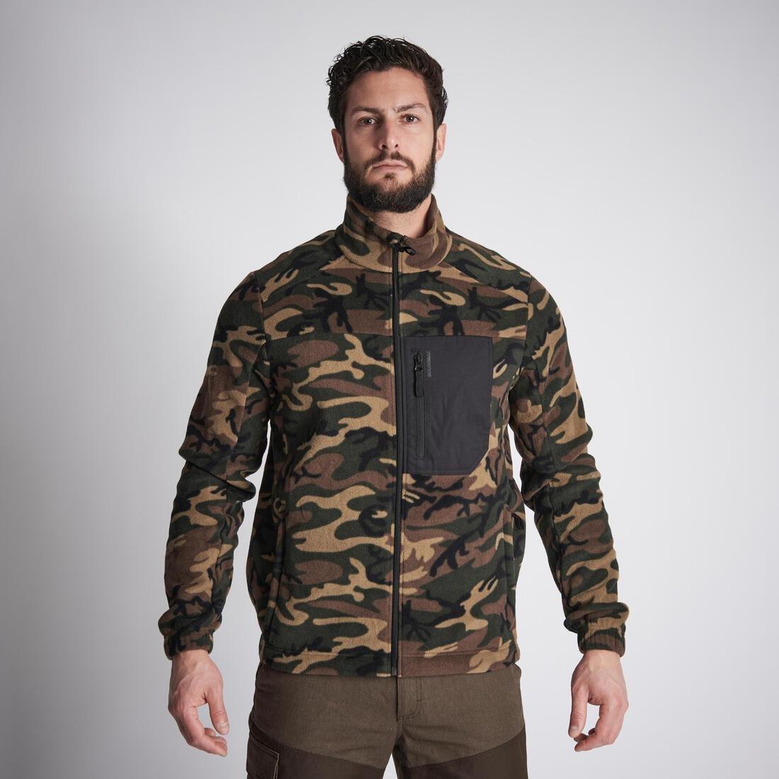 KHAKI HUNTING FLEECE 500, 5401_000, medium