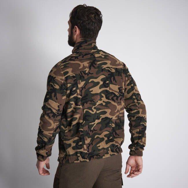 KHAKI HUNTING FLEECE 500, 5401_000, large image number 3