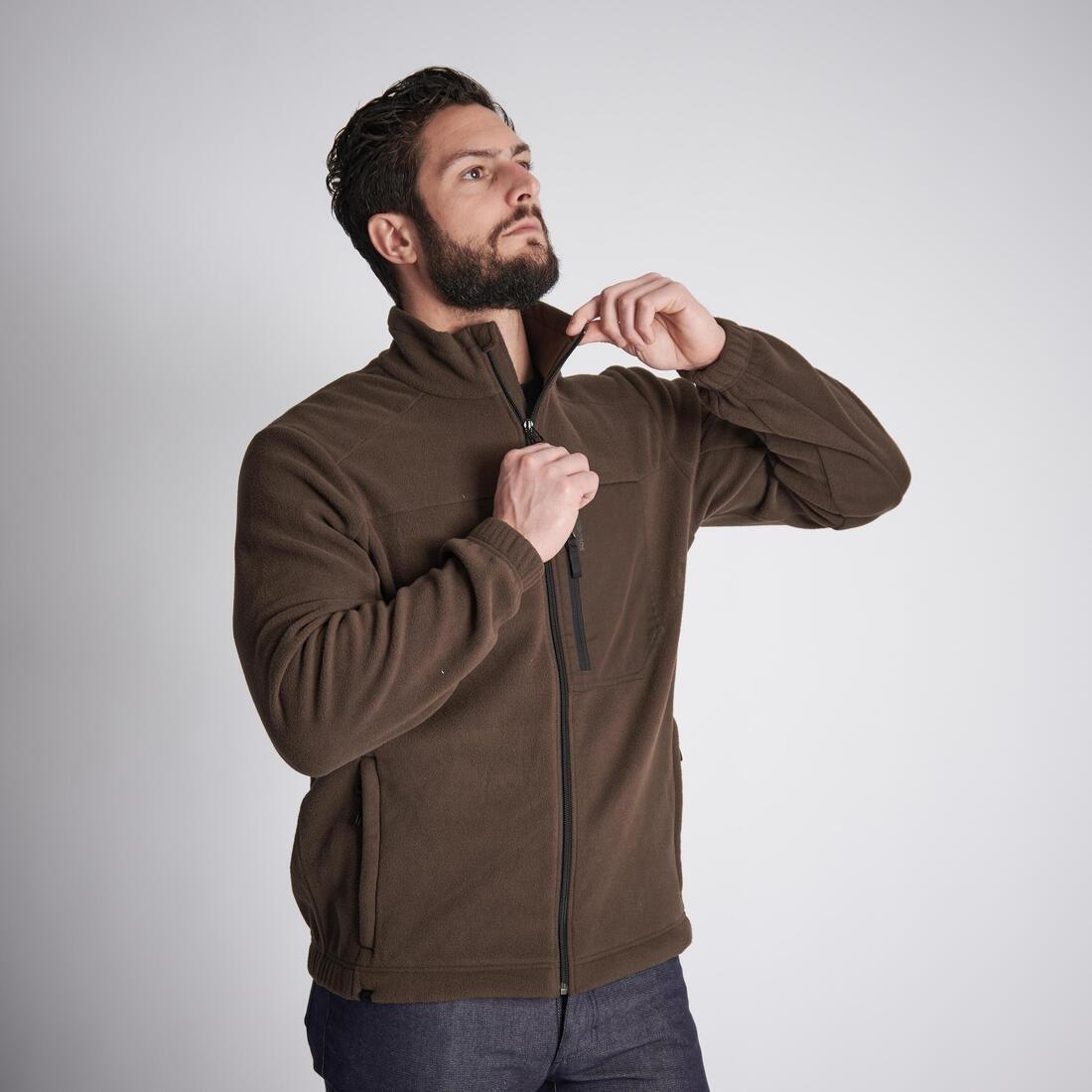 KHAKI HUNTING FLEECE 500, 5401_000, large image number 12