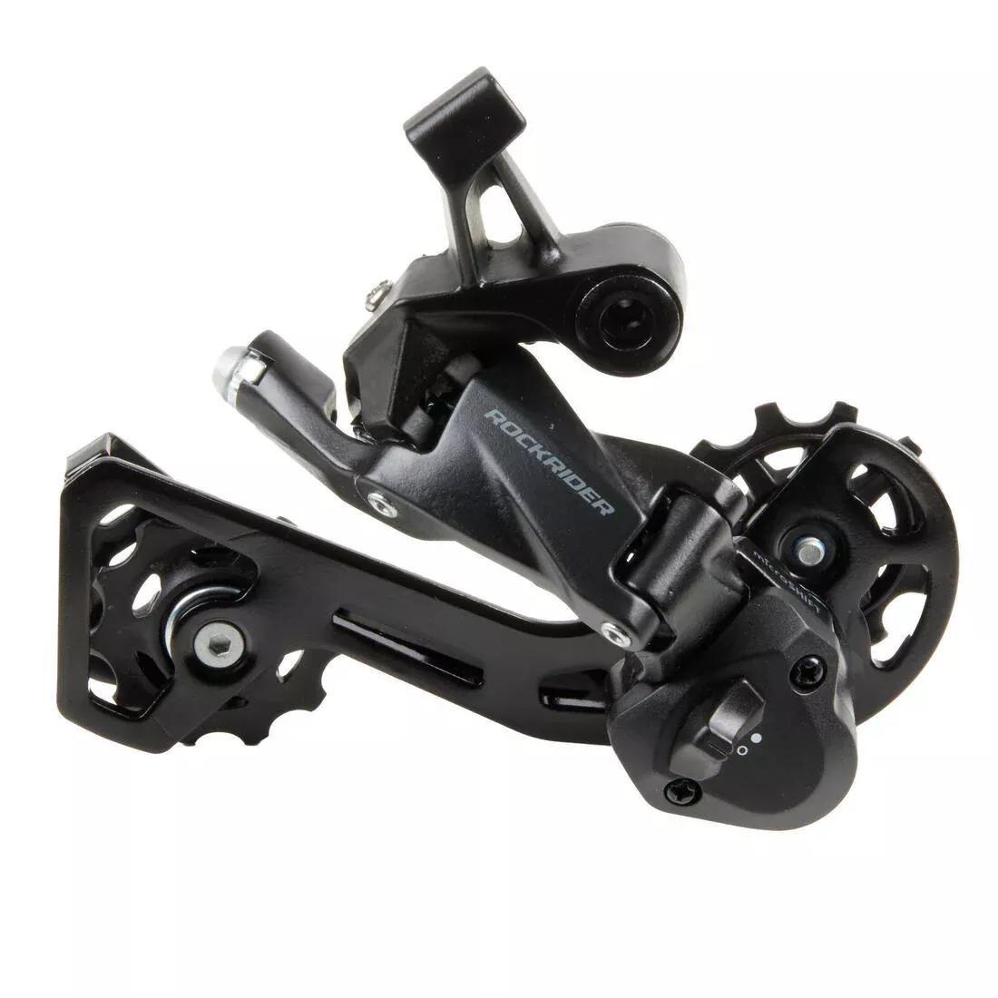 Rear Derailleur Microshift Advent 1X9 Speed Medium Screed, Black, No Color, large image number 0