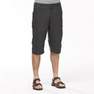QUECHUA - Men's Country Walking Bermuda Shorts - Nh500 Fresh, Carbon Grey