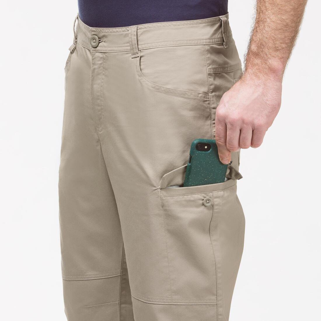 Men's  Country Walking Bermuda Shorts - Nh500 Fresh, Iced Coffee, , large image number 4