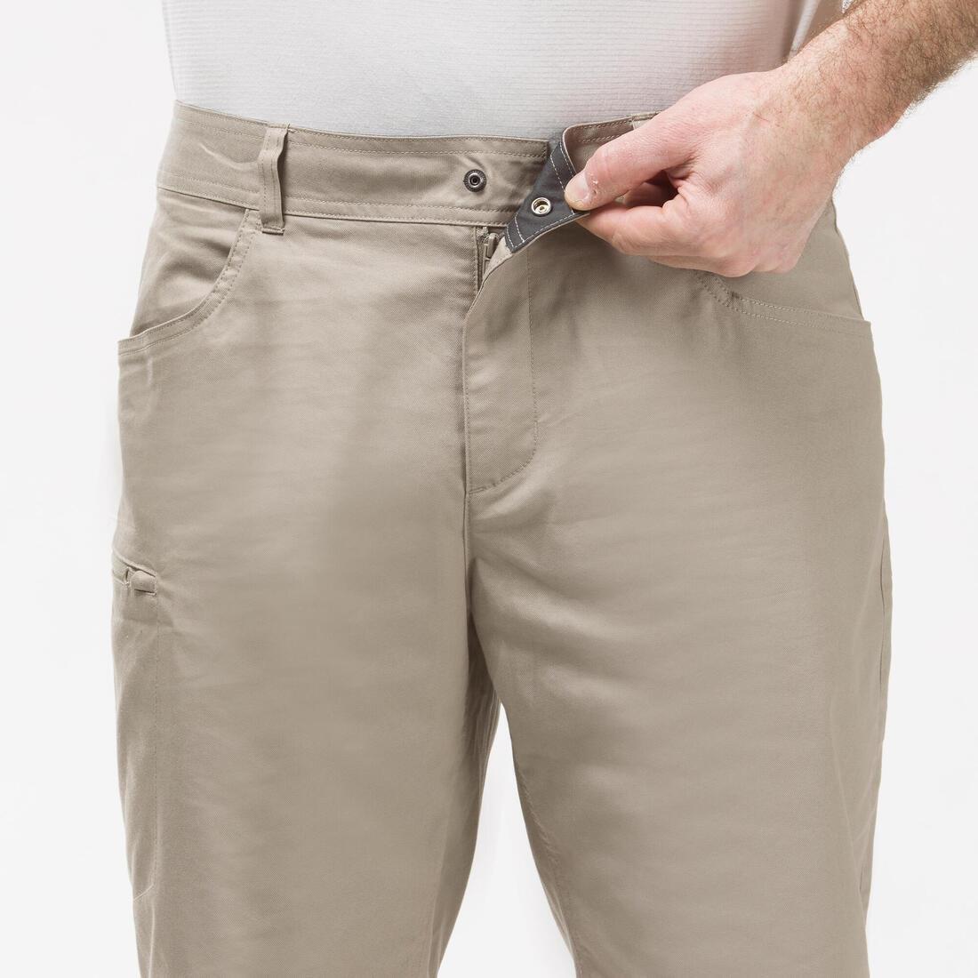 Men's Country Walking Shorts - Nh500 Regular, Iced Coffee, No Color, large image number 5