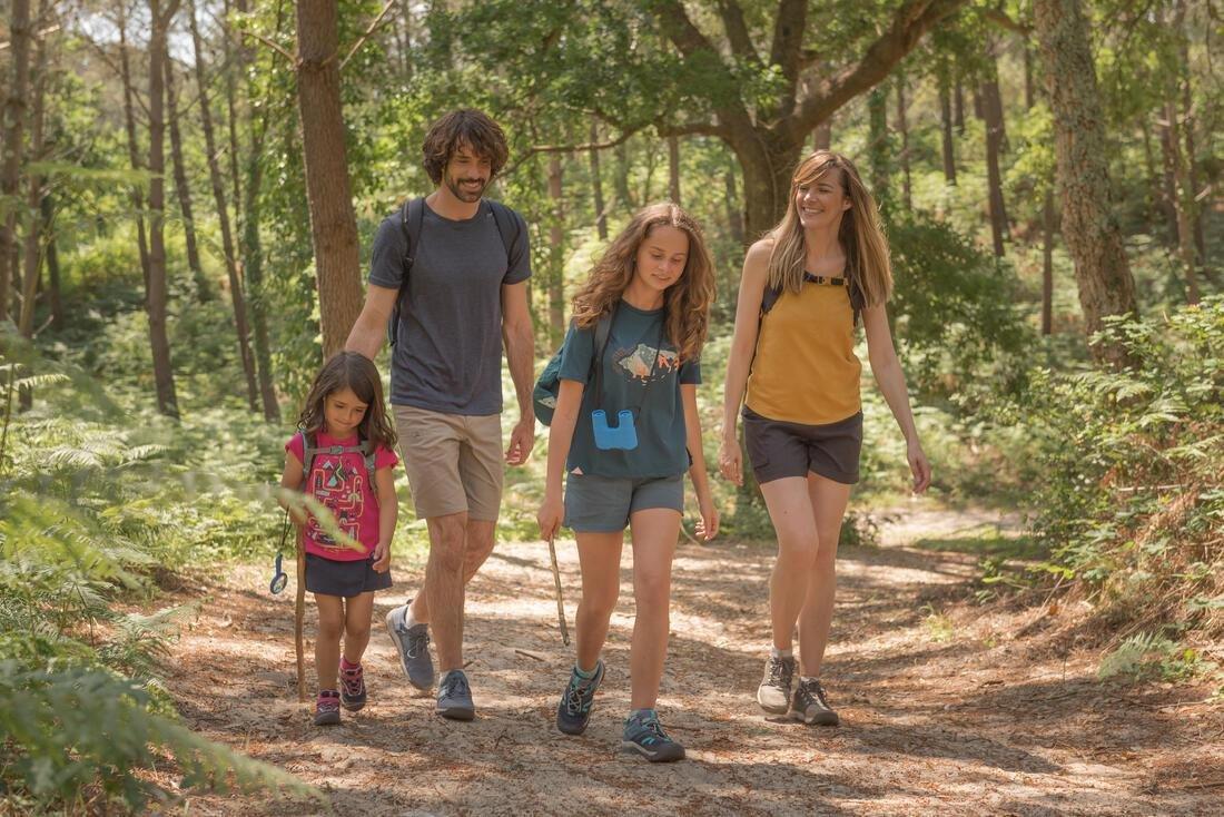 Men's Country Walking Shorts - Nh500 Regular, Iced Coffee, No Color, medium