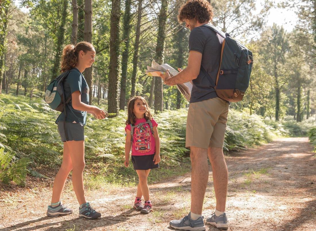 Men's Country Walking Shorts - Nh500 Regular, Carbon Grey, No Color, medium