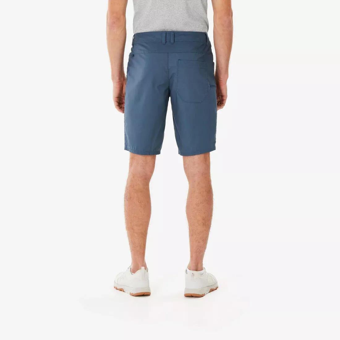 Men Hiking Shorts - NH500 Regular, Blue, No Color, large image number 3