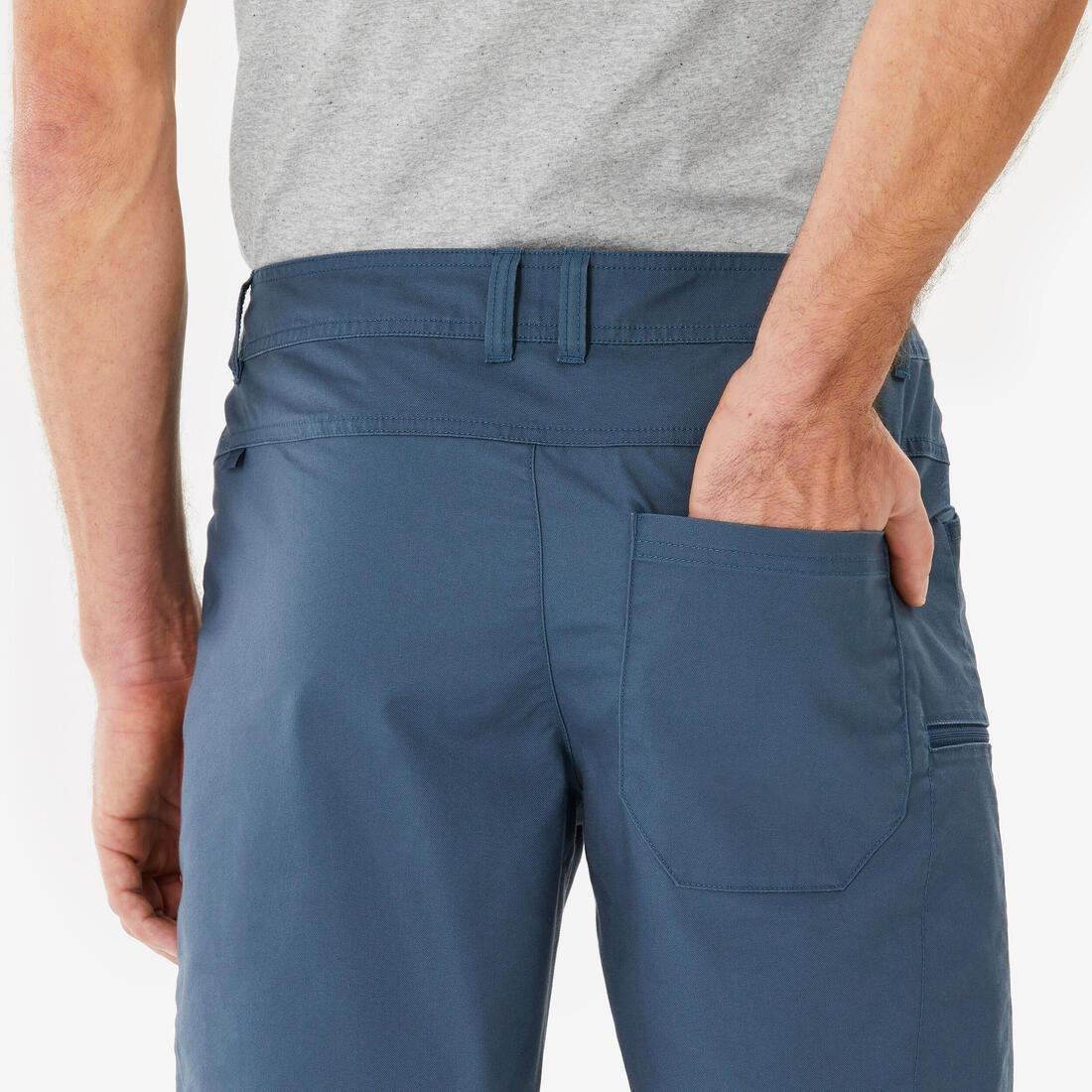 Men Hiking Shorts - NH500 Regular, Blue, No Color, large image number 6