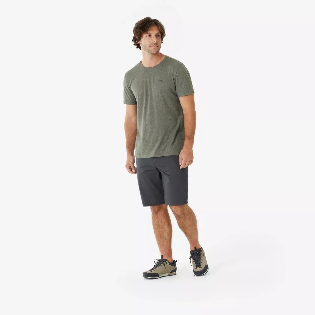 Men Hiking Shorts - NH500 Regular, Blue, No Color, large image number 8