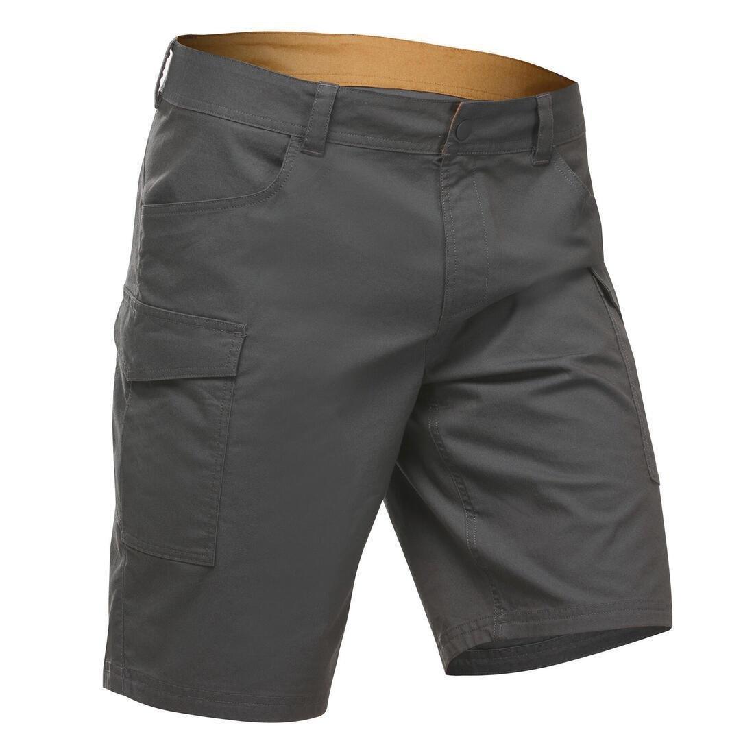 Men's Country Walking Shorts - Nh500 Cargo, Carbon Grey, , large image number 0