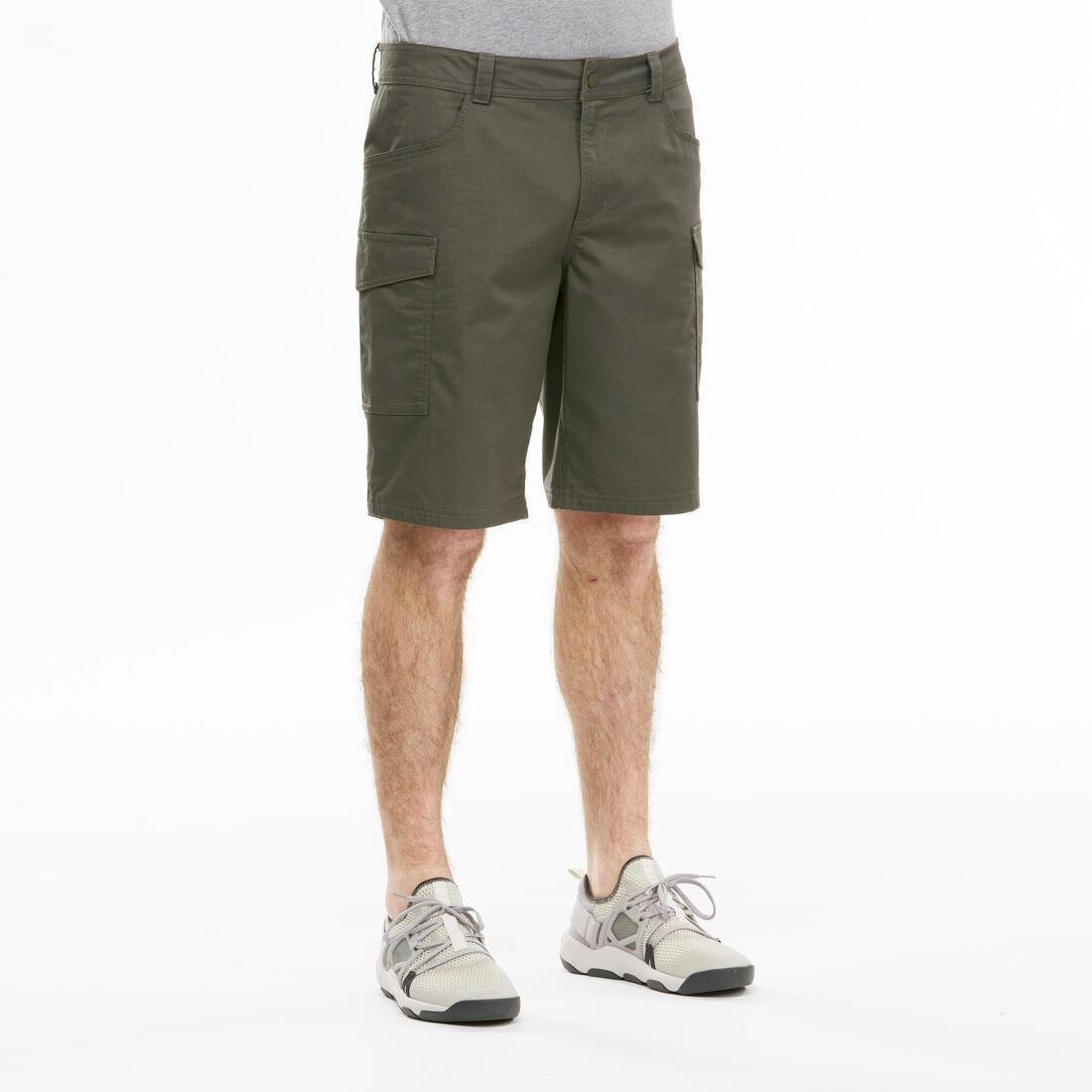 QUECHUA - Men Hiking Shorts - Nh550, Black