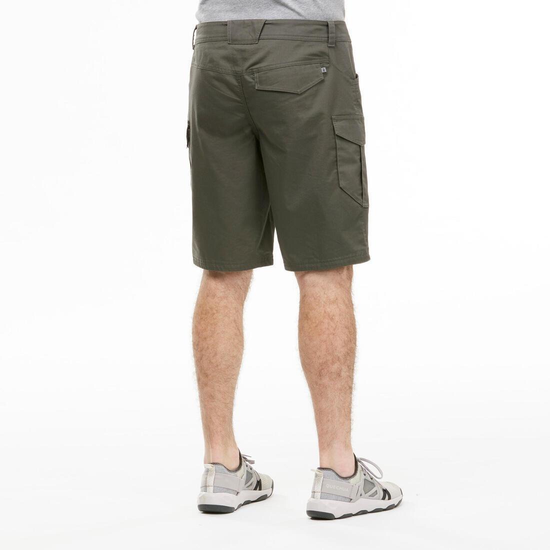 QUECHUA - Men Hiking Shorts - Nh550, Black