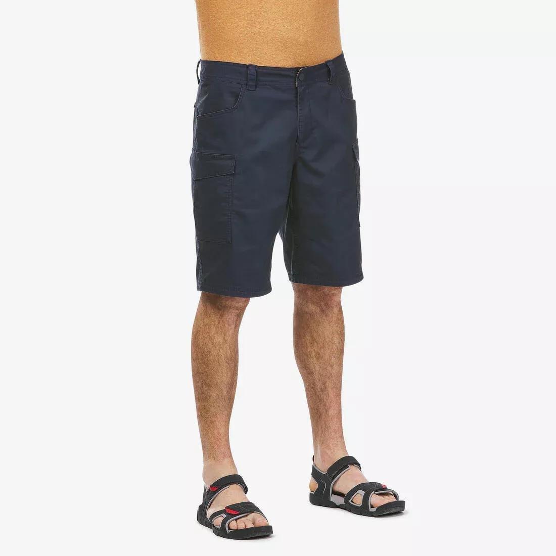 Men Hiking Shorts - Nh550, Navy, No Color, medium