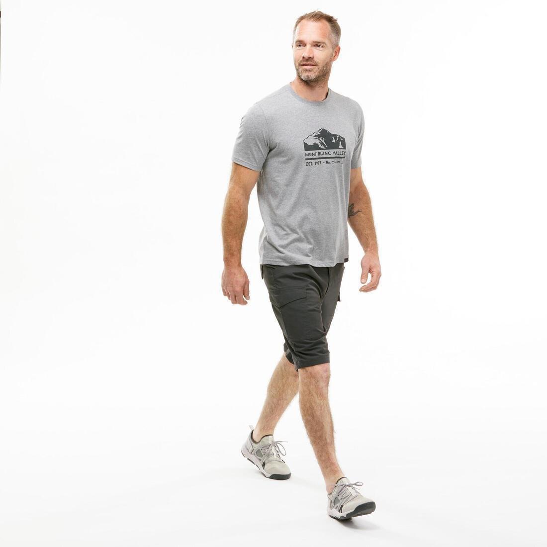 Men Hiking Shorts - Nh550, Navy, , large image number 5