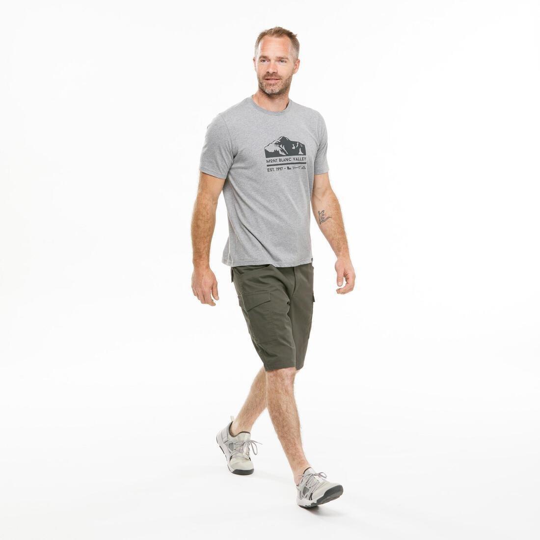 Men Hiking Shorts - Nh550, Navy, , large image number 9