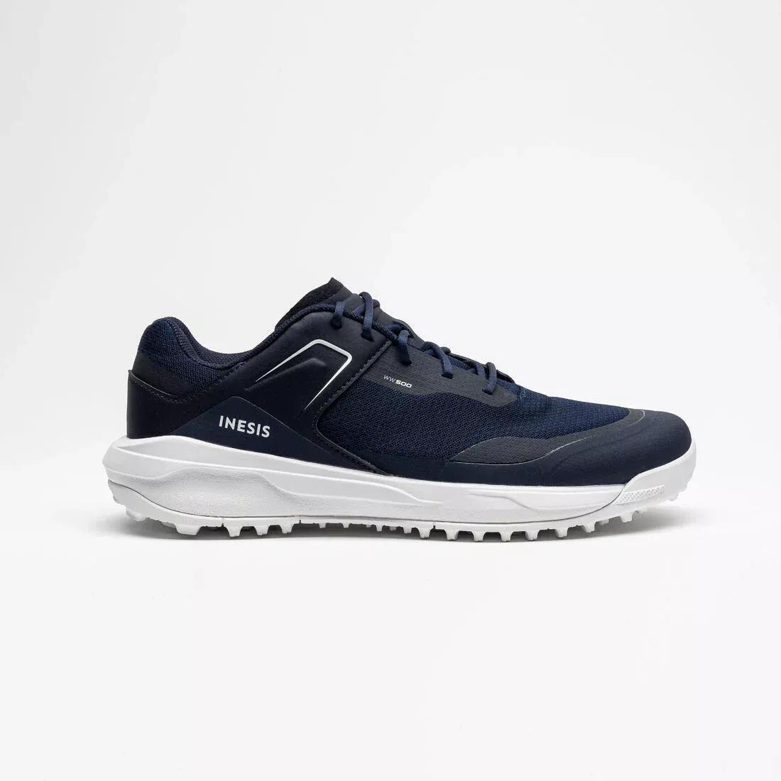 ABYSS BLUE Men's Golf Breathable Shoes - WW 500, No Color, medium
