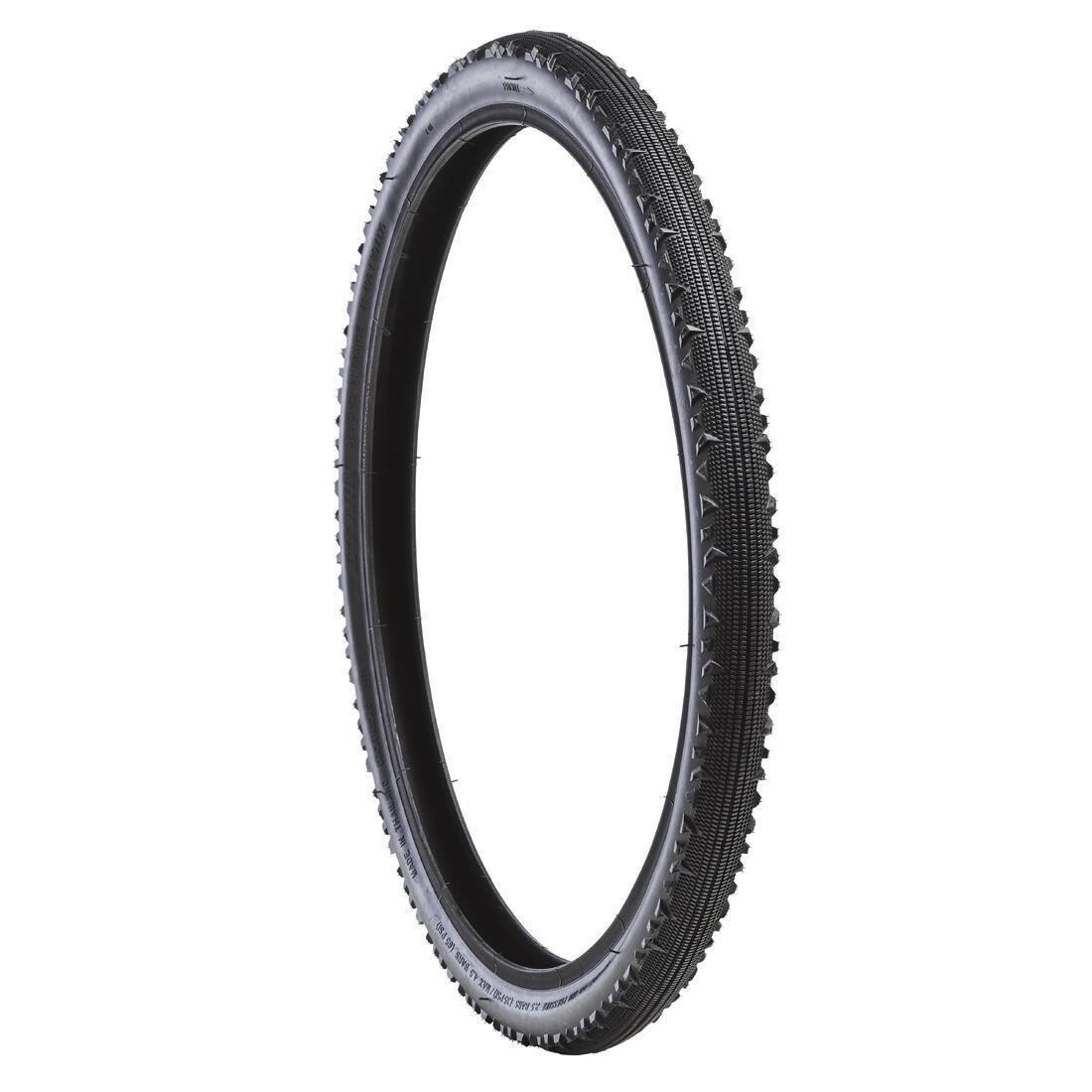 Trekking 20 X 1.75 Bike Tyre / 44-406 With Side Lugs, No Color, large image number 0