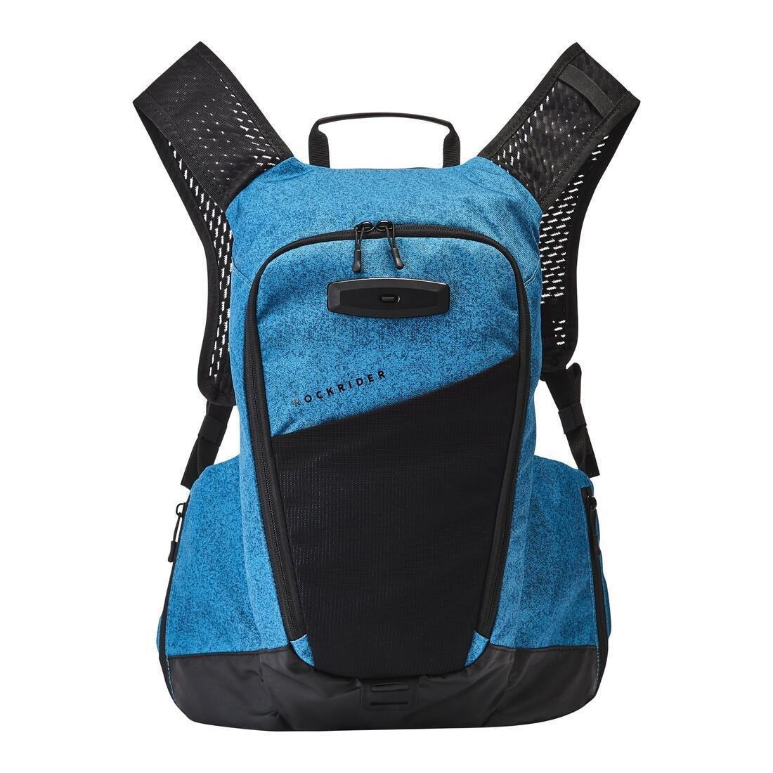 Mountain Bike Hydration Backpack Explore Water, Blue, No Color, large image number 0
