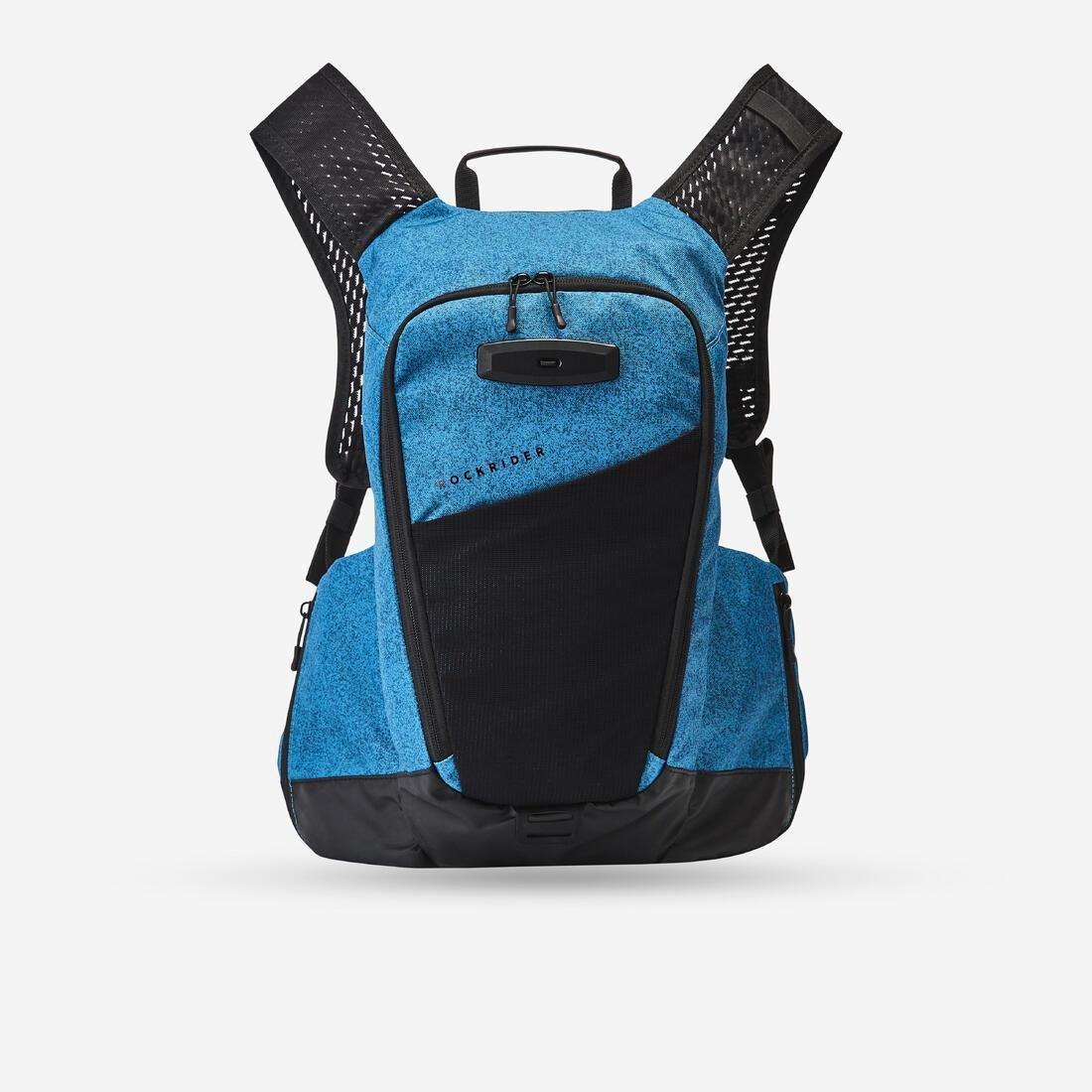 Mountain Bike Hydration Backpack Explore Water, Blue, No Color, large image number 1