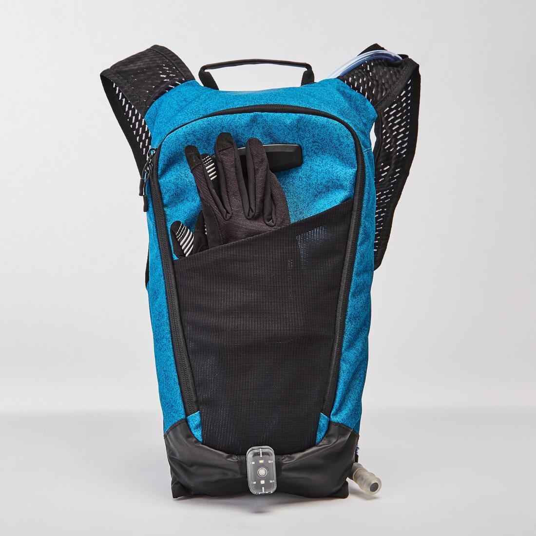 Mountain Bike Hydration Backpack Explore Water, Blue, No Color, large image number 5