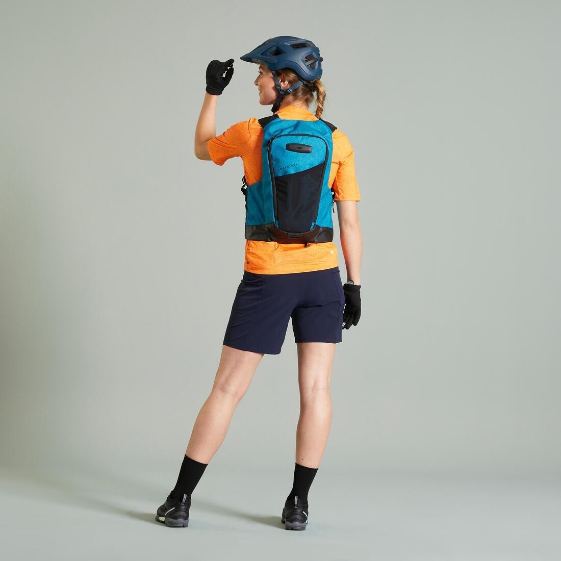 Mountain Bike Hydration Backpack Explore Water, Blue, No Color, large image number 8