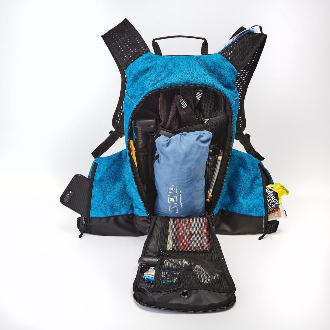 ROCKRIDER - Mountain Bike Hydration Backpack Explore Water, Blue