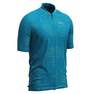 TRIBAN - Men Short-Sleeved Road Cycling Summer Jersey Rc100, Turquoise